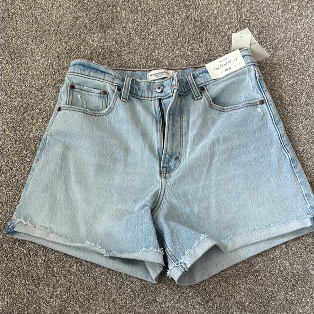 Abercrombie & Fitch High Rise The Dad Short